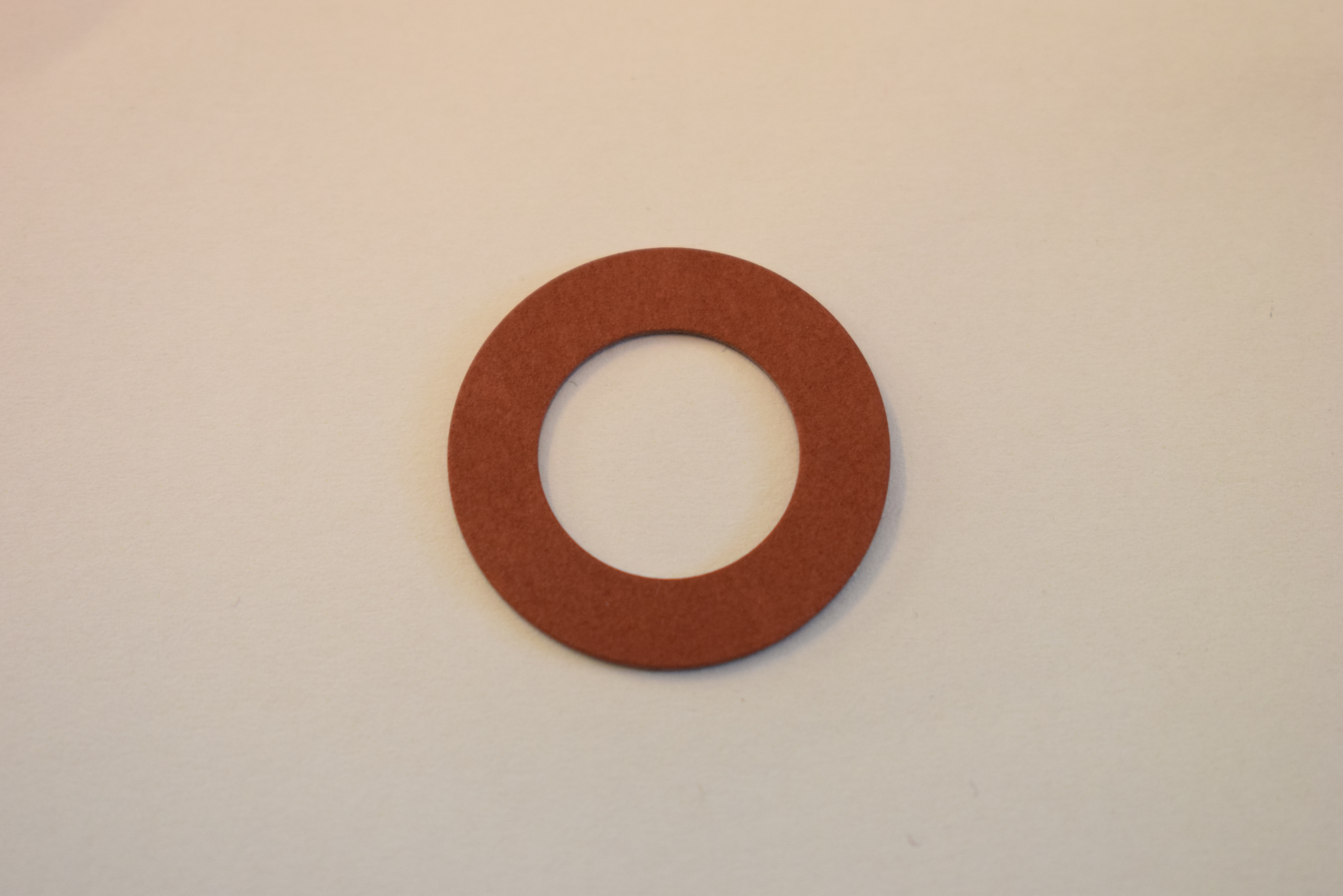 Cam shaft spacing shim Red Fiber Harley Single DL RL VL 1926-36