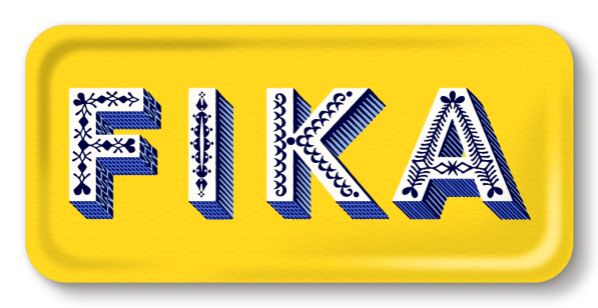 Tray Fika yellow