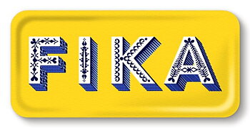Tray Fika yellow
