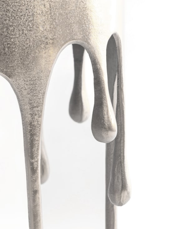 Sidobord - Dripping Silver - 3