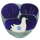 Sylvia Leuchovius (1970s) Blue Studio Bird Wall Plaque 30 cm (3)