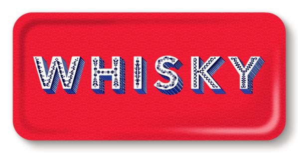 Tray Whiskey red - 2