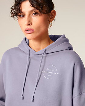 Ladies Hoodie Lavender