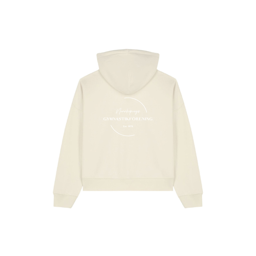 Ladies Hoodie Natural Raw - 2