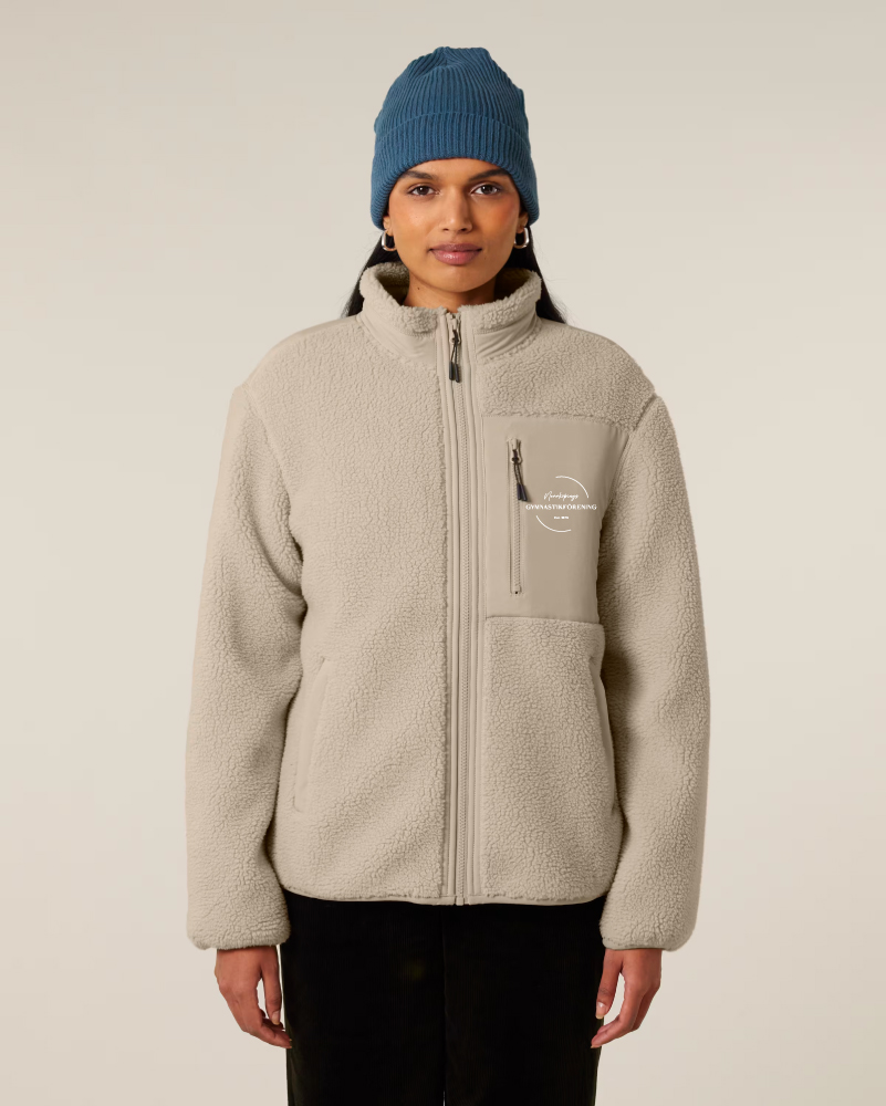 Unisex Fleece Jacket Beige