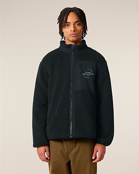 Unisex Fleece Jacket Black