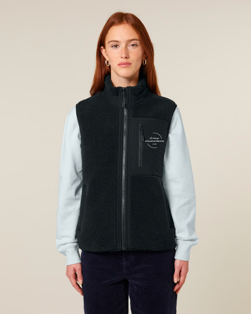 Unisex Fleece Vest Black