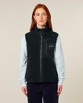 Unisex Fleece Vest Black