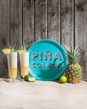 Tray Pina Colada aqua