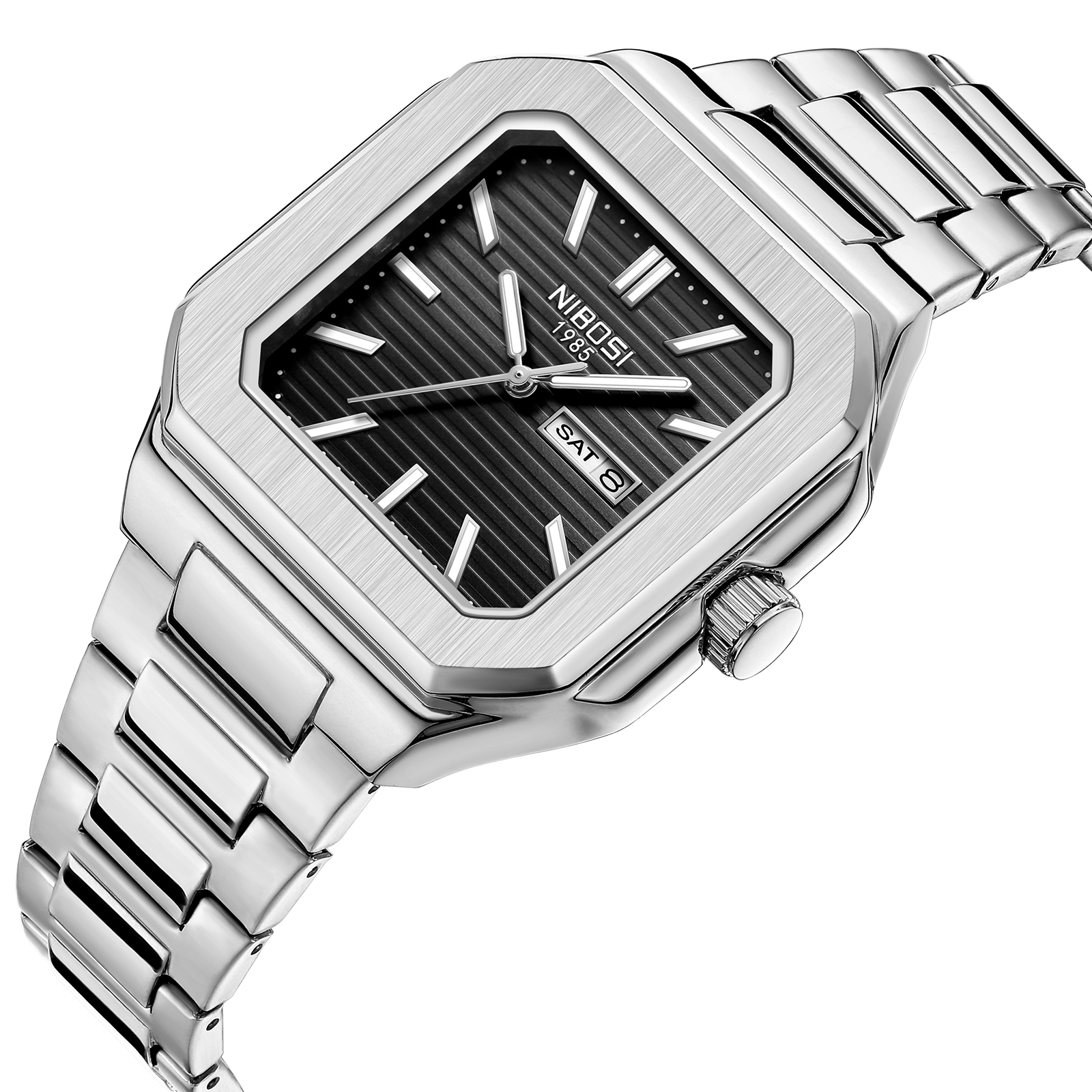 Nibosi Delta Silver Black - 2