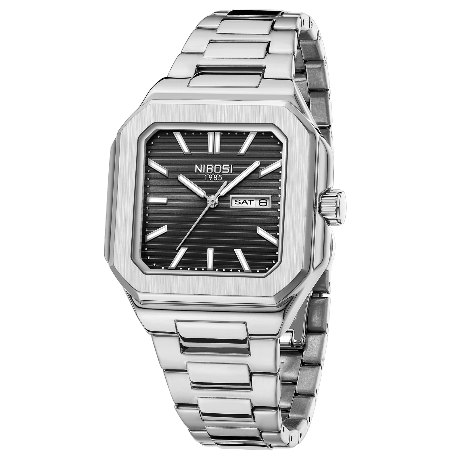 Nibosi Delta Silver Black - 3