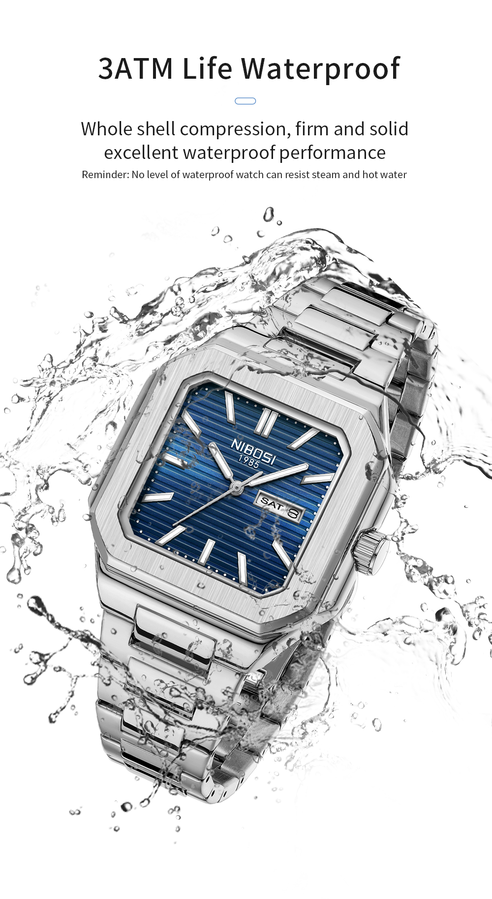Nibosi Delta Silver Blue - 15