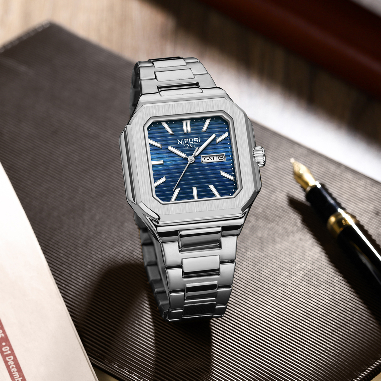 Nibosi Delta Silver Blue - 5