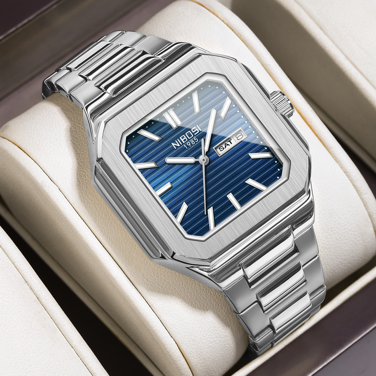 Nibosi Delta Silver Blue - 4