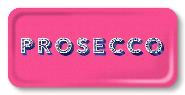 Tray Prosecco bright pink - 2