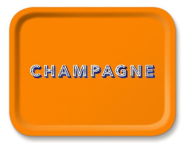 Tray Champagne orange - 2
