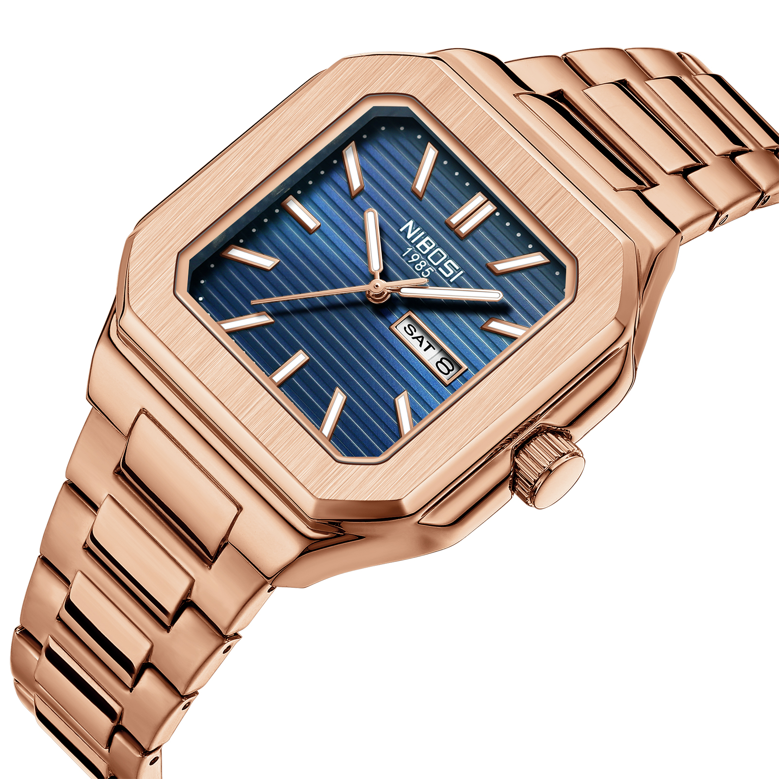 Nibosi Delta Rose Gold Blue - 2