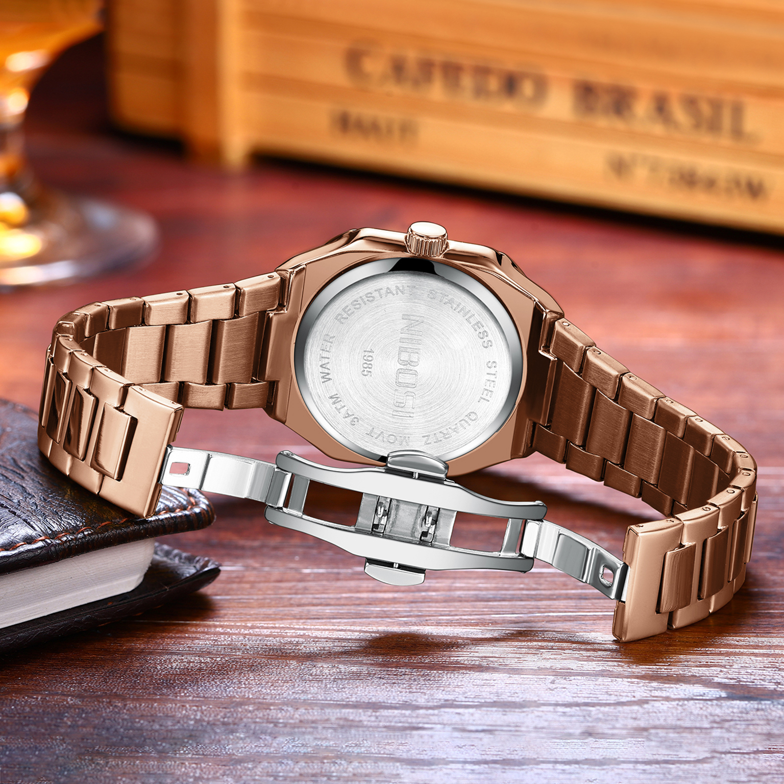 Nibosi Delta Rose Gold Blue - 11