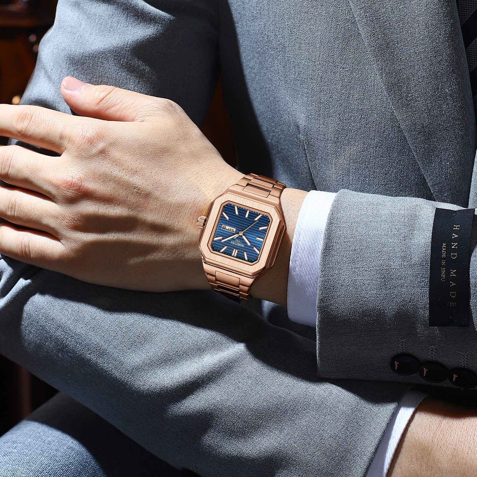 Nibosi Delta Rose Gold Blue - 6