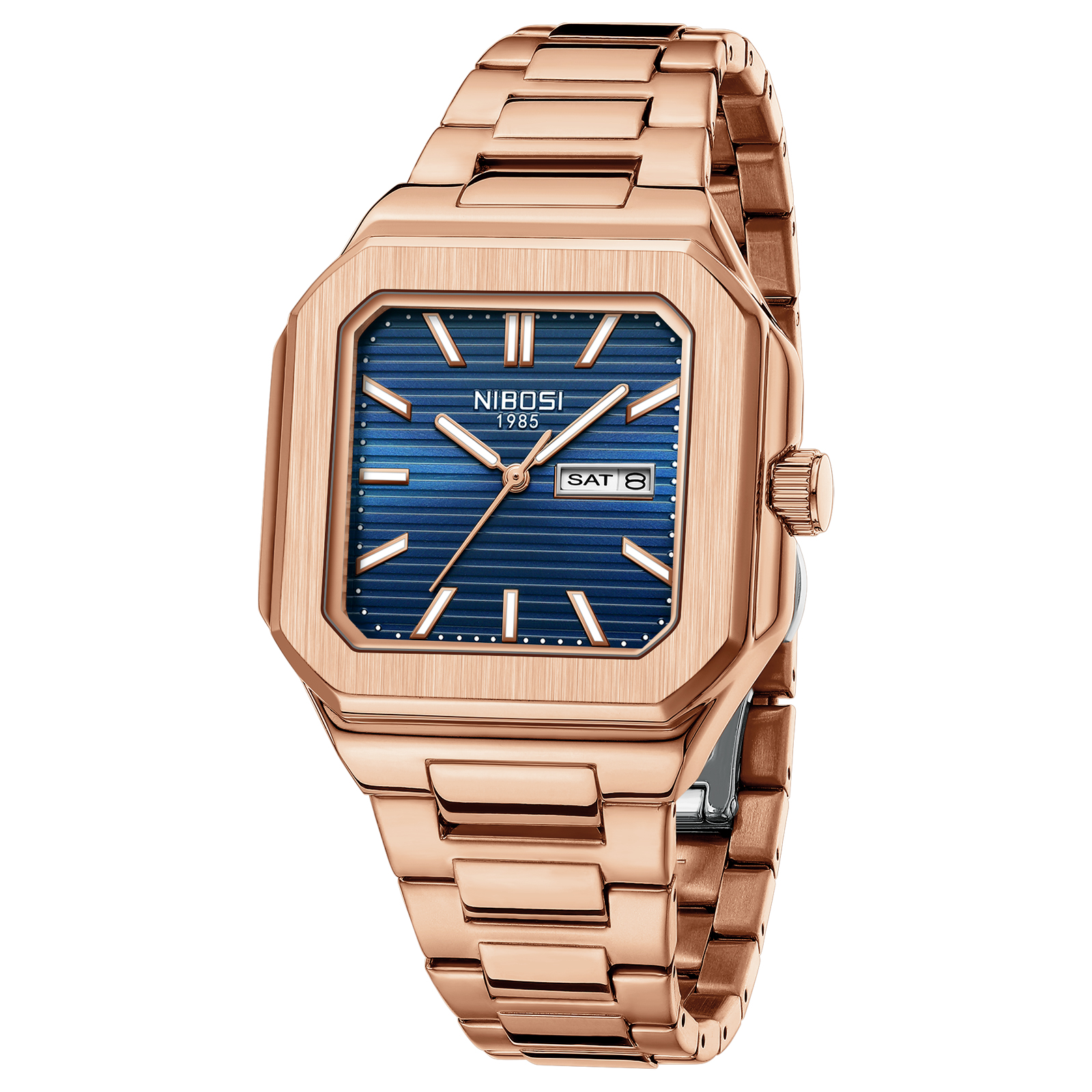 Nibosi Delta Rose Gold Blue - 3