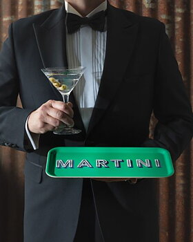 Tray Martini bright green