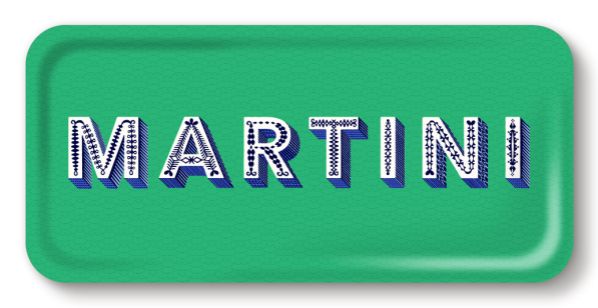 Tray Martini bright green - 2