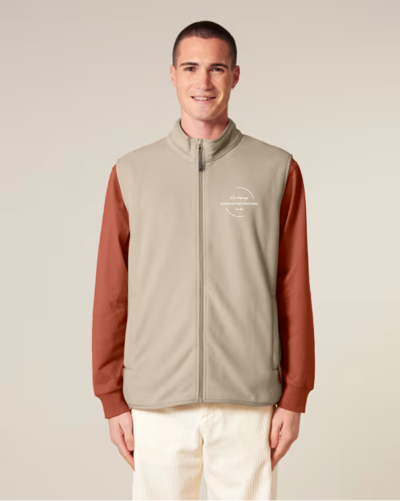 Microfleece Vest Beige