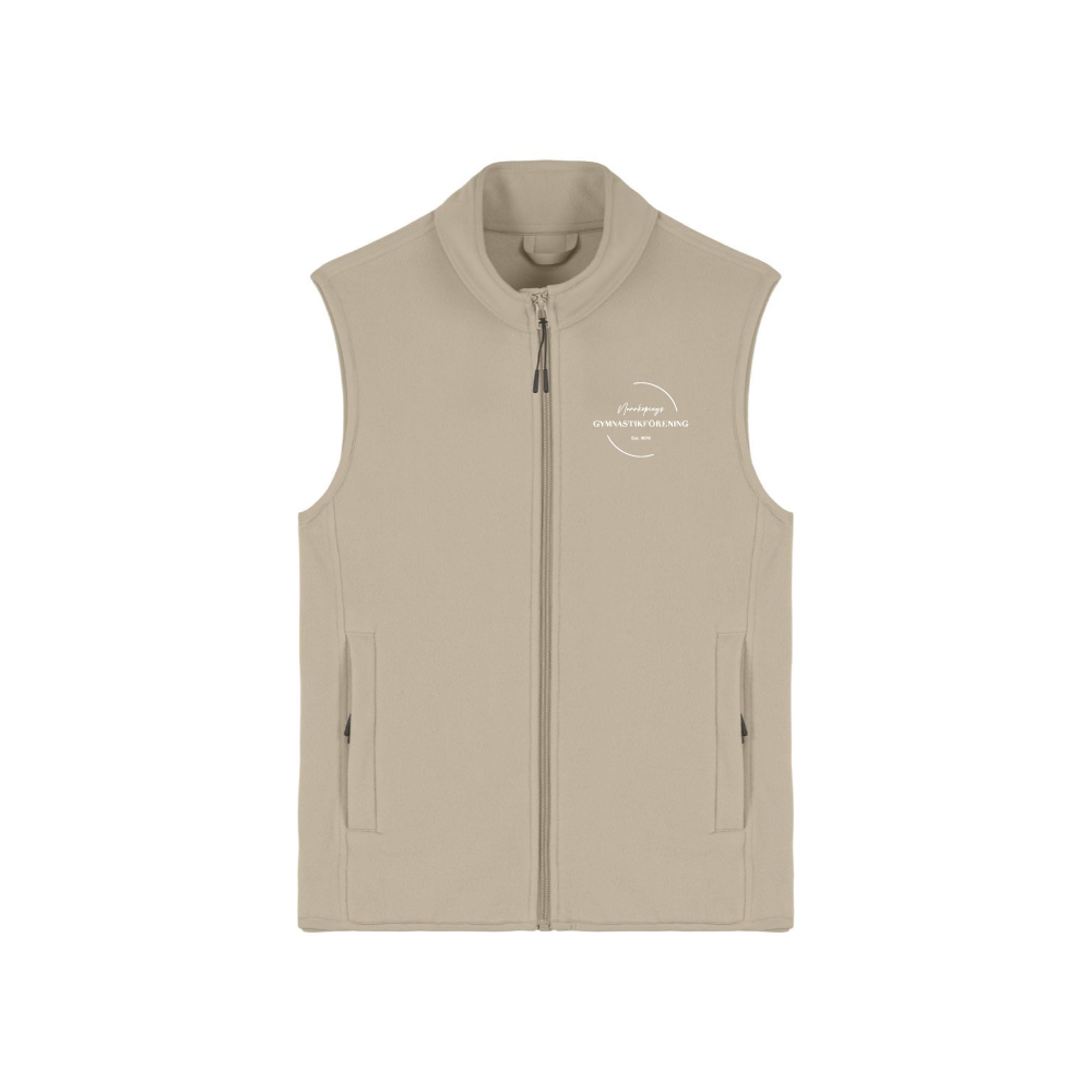 Microfleece Vest Beige - 2