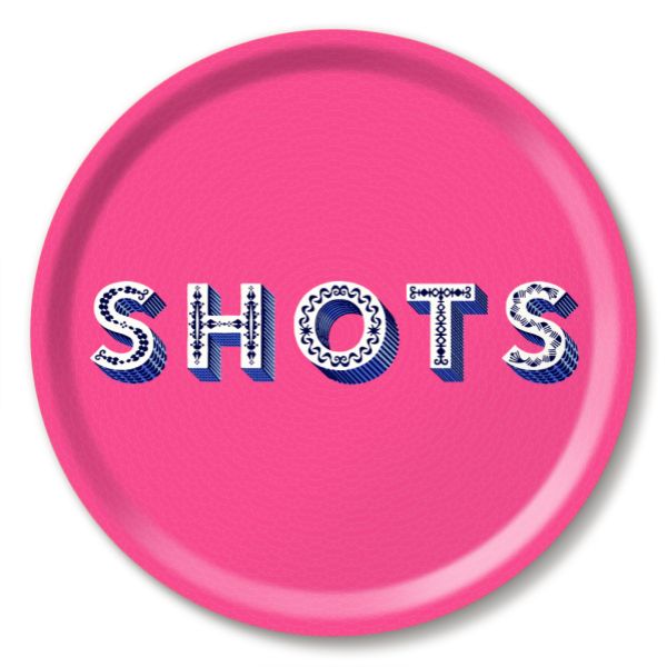 Tray Shots bright pink - 2