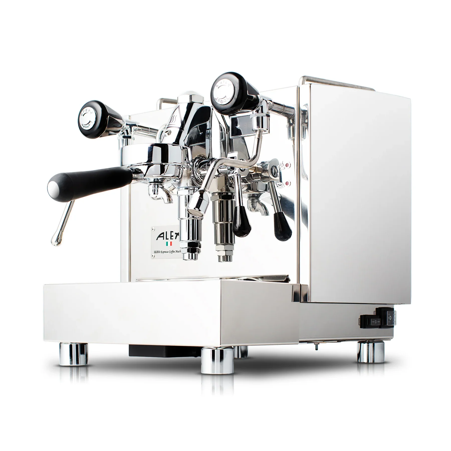 Espressomaskin - Izzo - Alex Duetto IV Plus 2024 - Inox Espressomaskin för bar, café, kontor eller hemma - 2