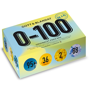 MIG 0-100 Gott & Blandat, frågespel
