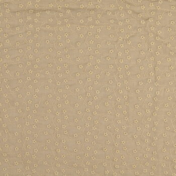 MUSLIN MINI FLOWER - SAND