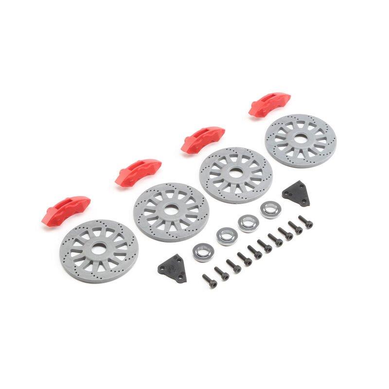 LOSI Rotor Caliper Set: Super Rock Rey