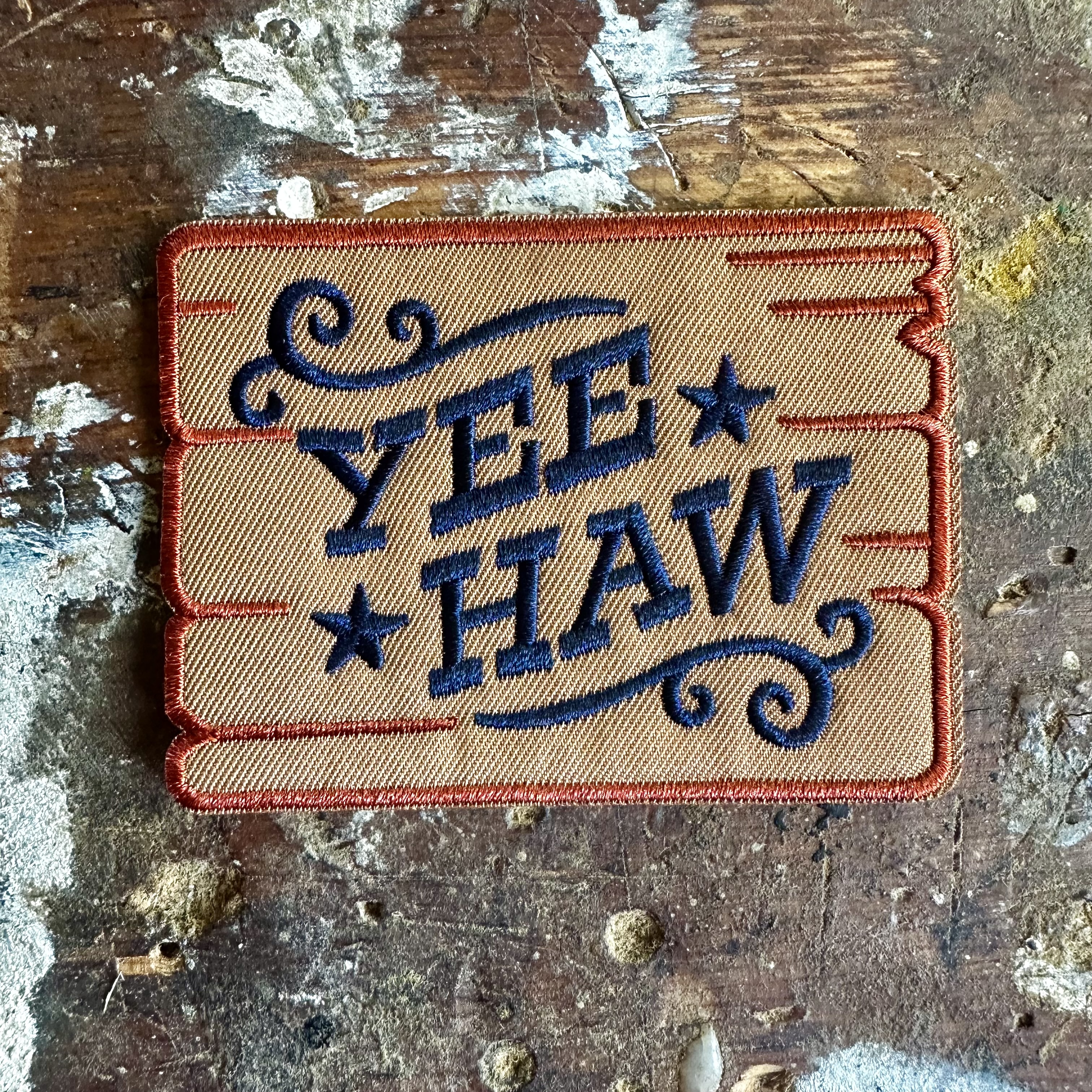 Tygmärke yee haw - 2
