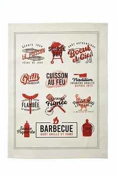 Coucke - Kökshandduk, Barbecue