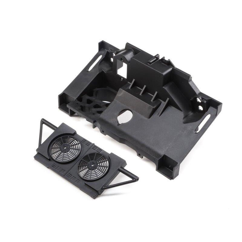 LOSI Rear Bulkhead Fan Panel: Super Rock Rey