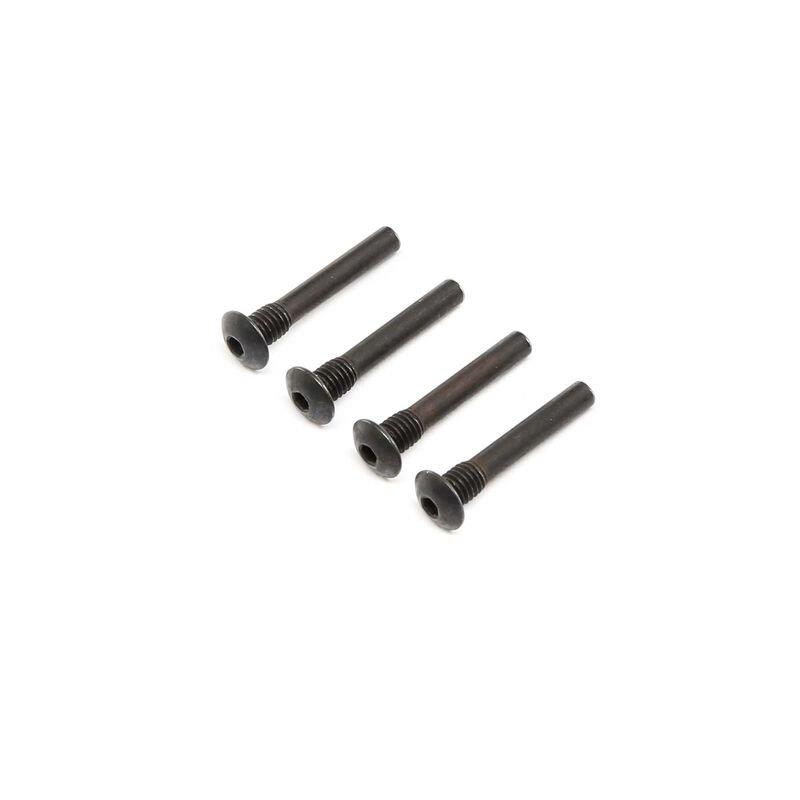 LOSI Hinge Pin Screw, Outer (4): Super Baja Rey