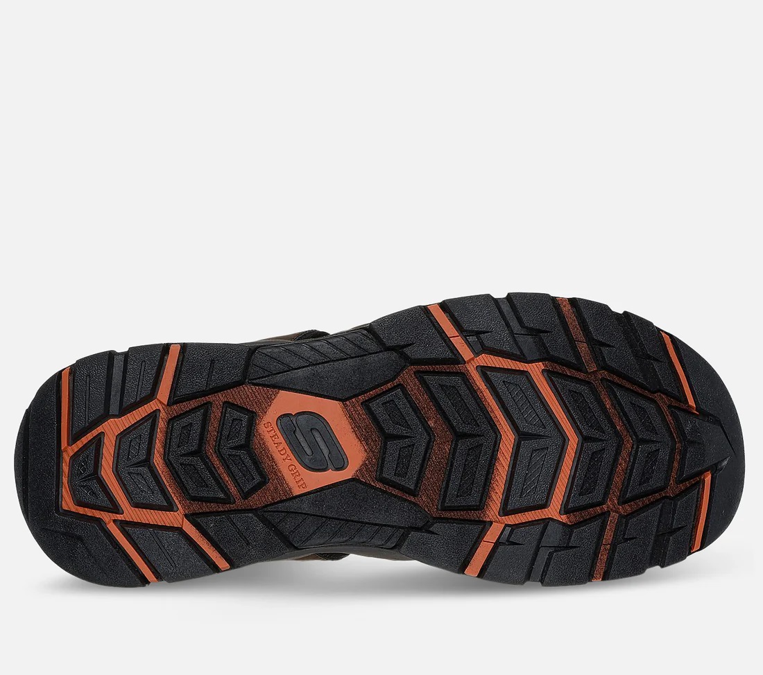 Skechers M Relaxed Fit: Slip-ins: Tresmen - Norvick - Chocolate - 5