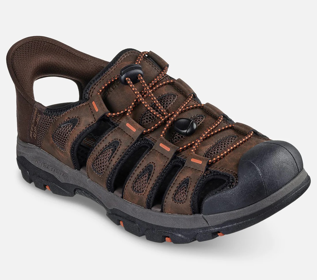 Skechers M Relaxed Fit: Slip-ins: Tresmen - Norvick - Chocolate - 3