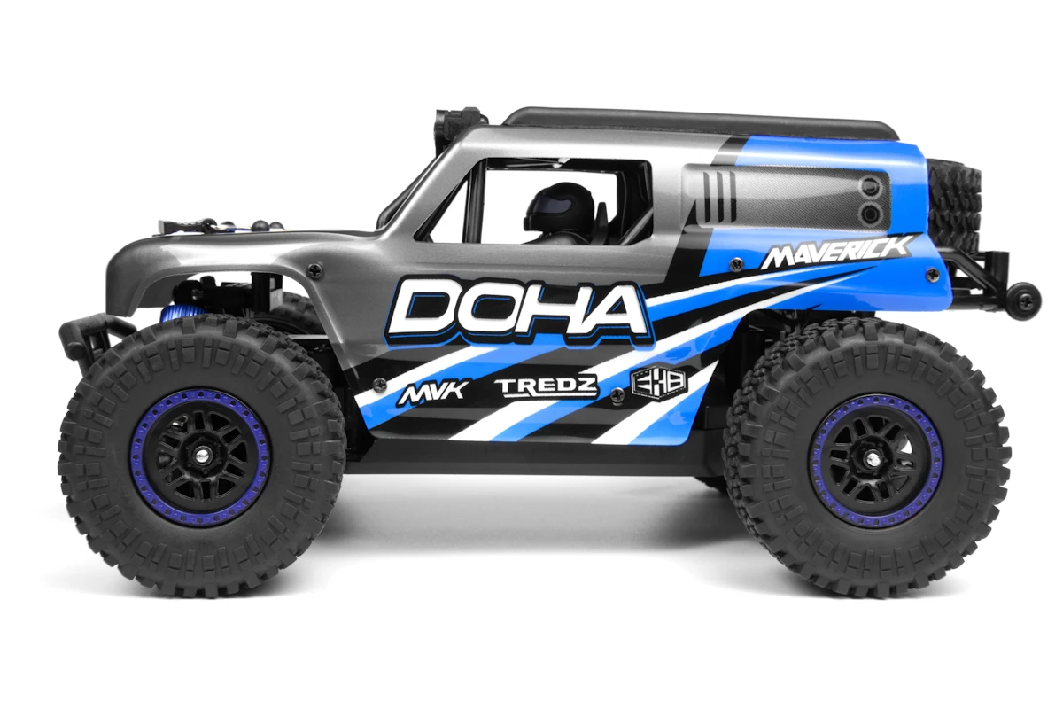 Maverick RC Maverick Doha 1/20 4WD Electric Truck - Blue - 3