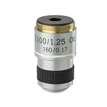 Euromex MB.7000 akromatiskt S100×/1,25 oljeimmersionsobjektiv för MicroBlue