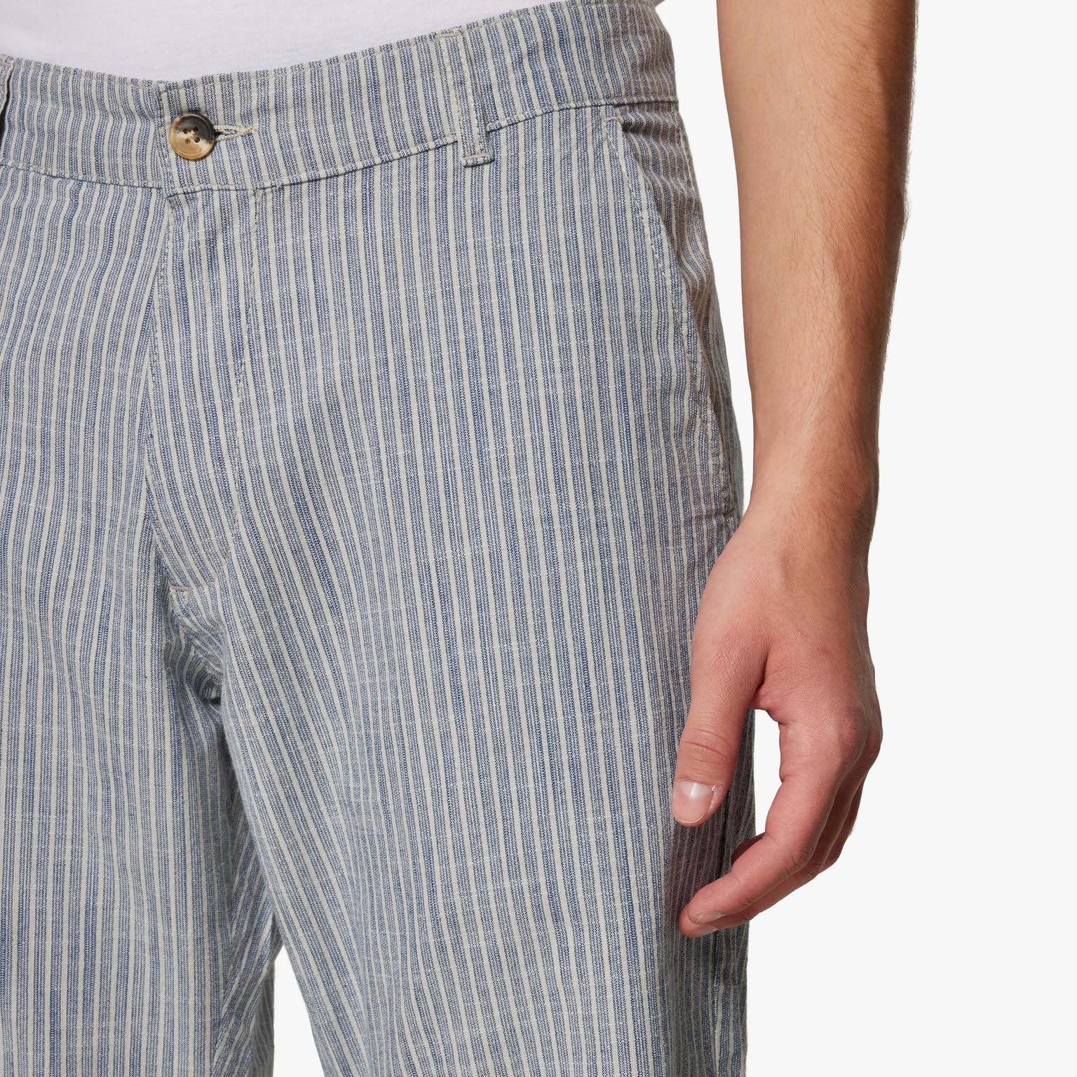 Signal - Tony Stripe Shorts - Creamy - 3