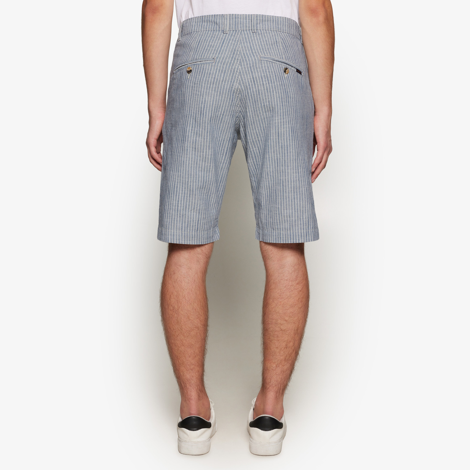 Signal - Tony Stripe Shorts - Creamy - 2
