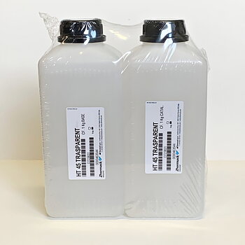 HT 45 TRANSPARENT Silikon 0,5 kg kit - Zhermack 