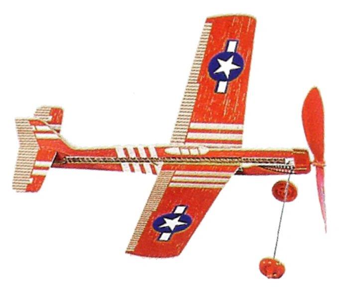 DPR Butiksställ Friflyg Super Fighters Balsabyggsatser (24) - 3