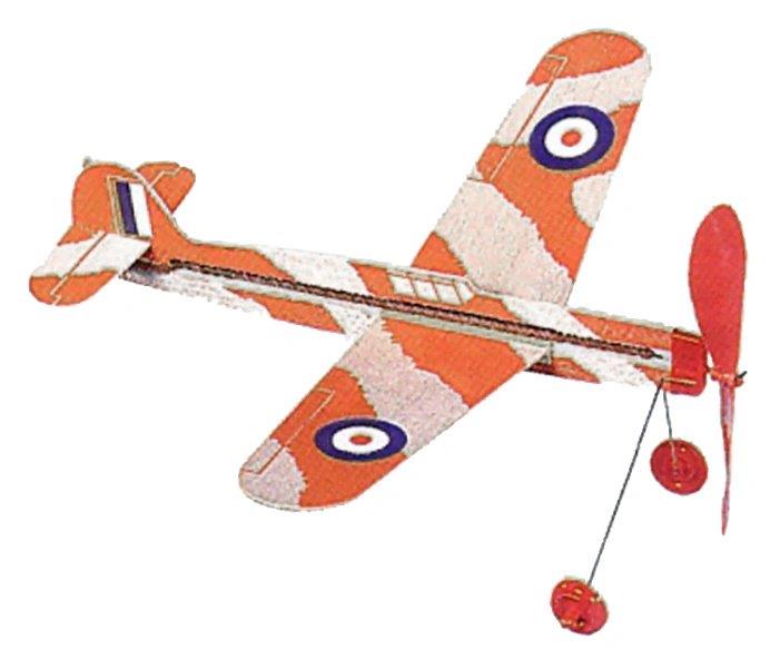 DPR Butiksställ Friflyg Super Fighters Balsabyggsatser (24) - 2