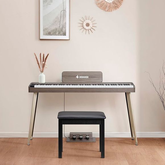 Donner DDP-60 Electric Piano - Gray - 4