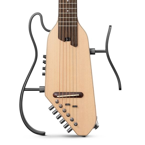 Donner HUSH-I PRO Silent gitarr - Natur - 2
