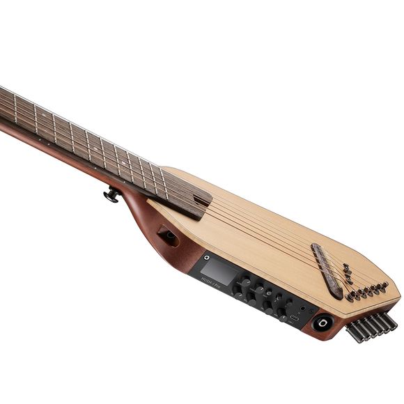 Donner HUSH-I PRO Silent gitarr - Natur - 4