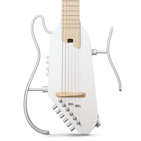 Donner HUSH-I PRO Silent gitarr - Vit - 2